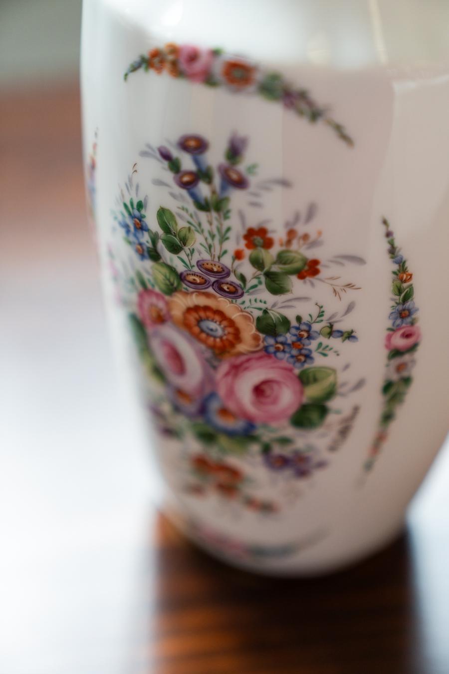 LIMOGES Vase in Form einer Amphore, Vintage    im Angebot 4
