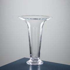 Orrefors Trumpet Vase Sweden 20th Century