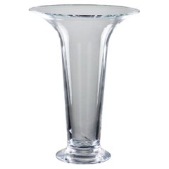 Orrefors Trumpet Vase Sweden 20th Century