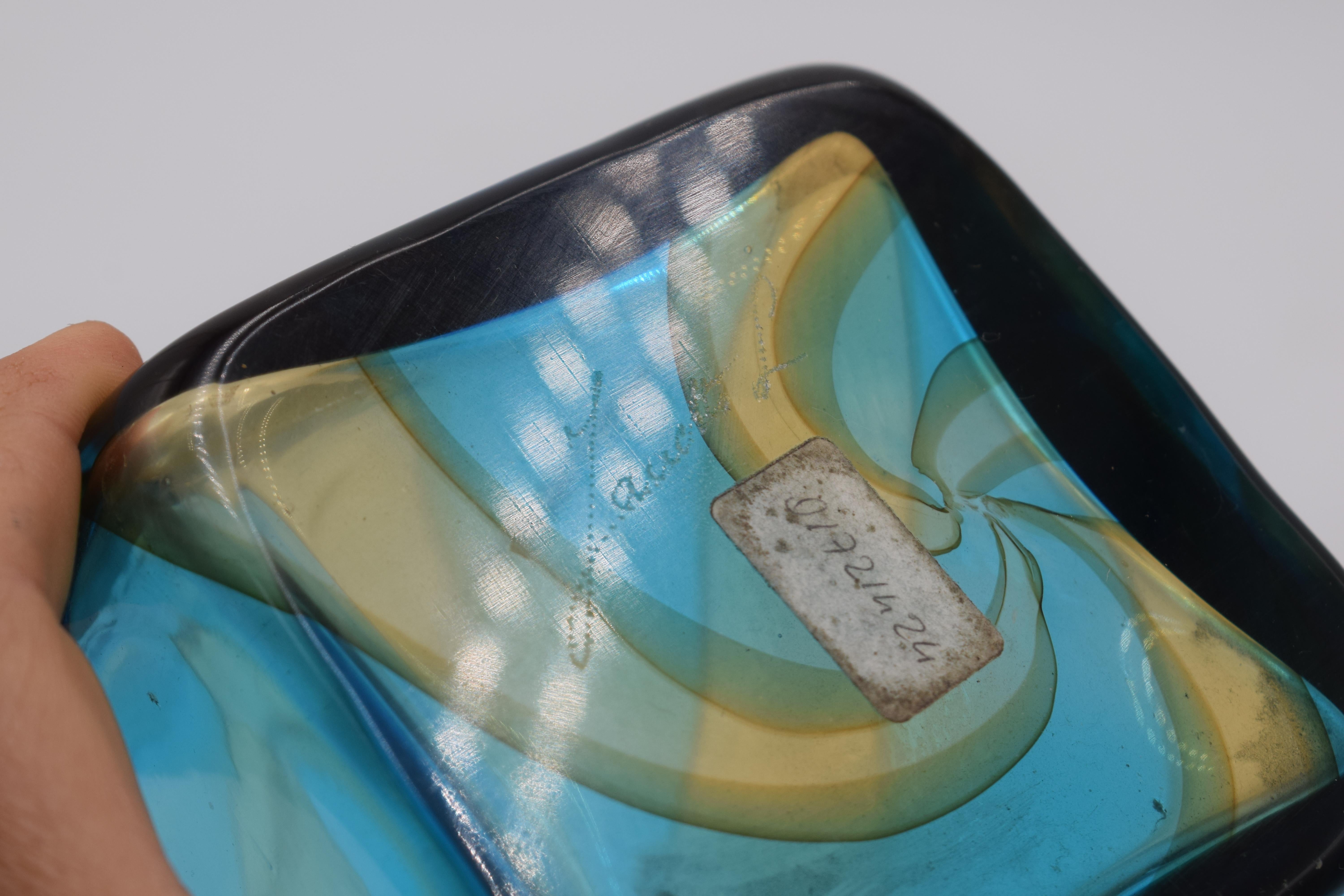 Grand vase Zanetti, Murano, années 1970. en vente 2
