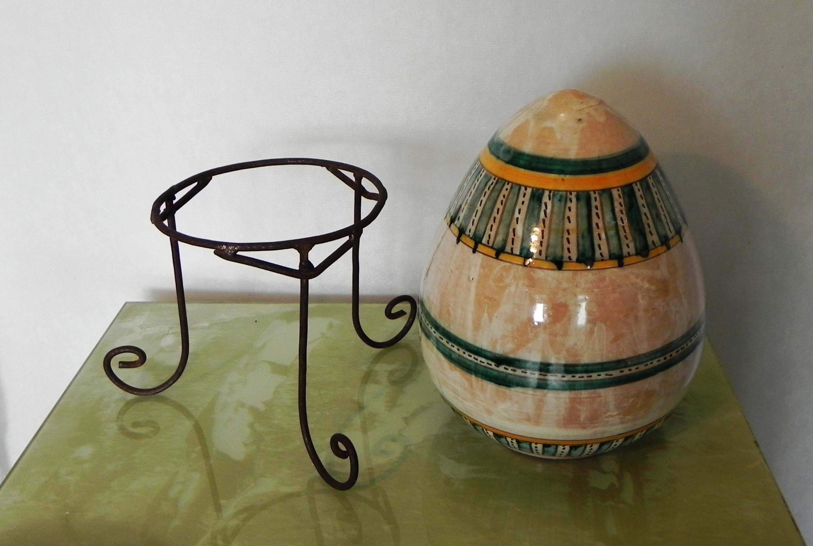 Late 20th Century amphora vase , 1970s For Sale