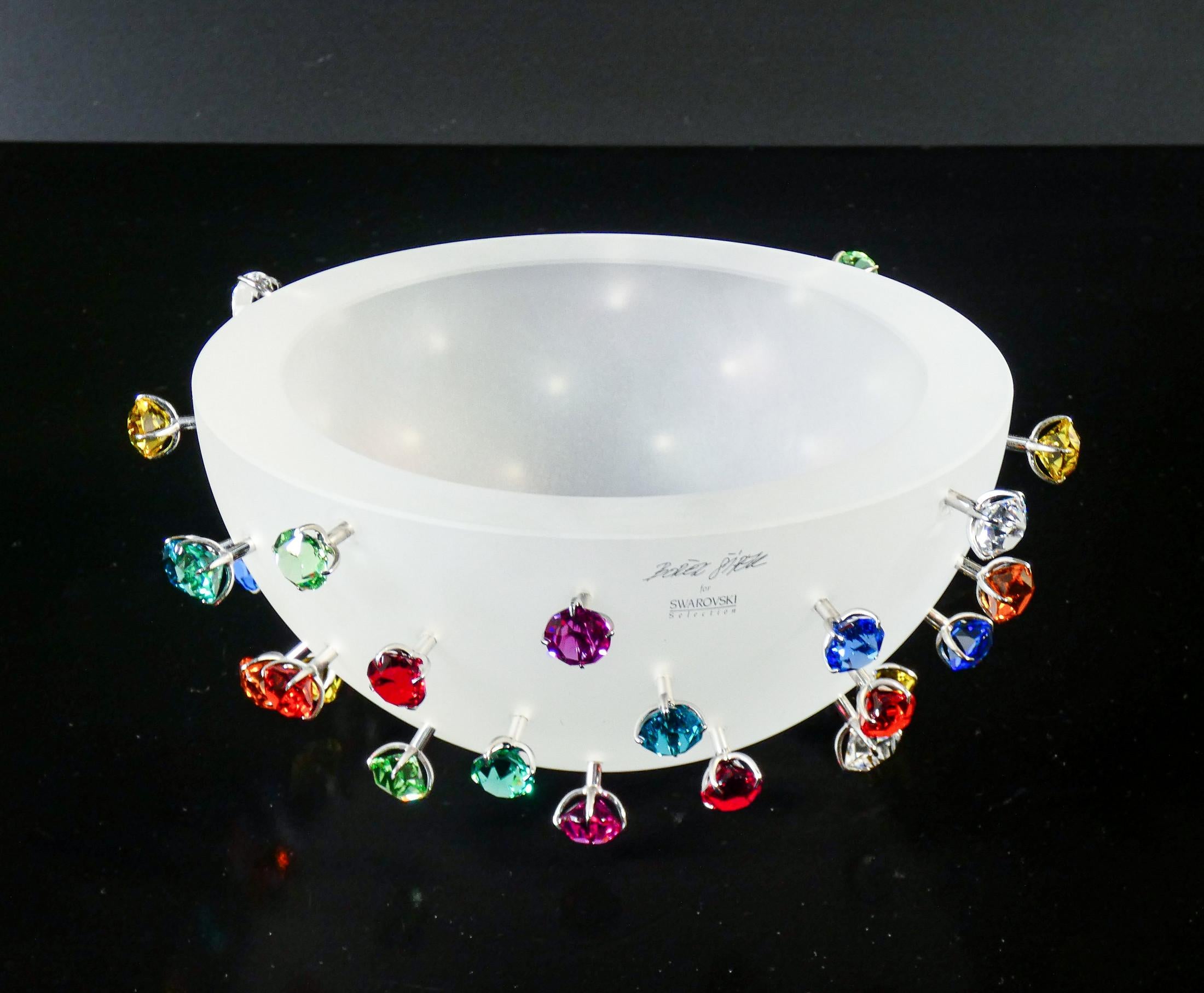 Vaso Apollo design Borek SIPEK per SWAROVSKI. 1996 In condizioni buone in vendita a Torino, IT