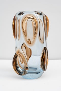 Artistic Murano glass vase, mid-20th century