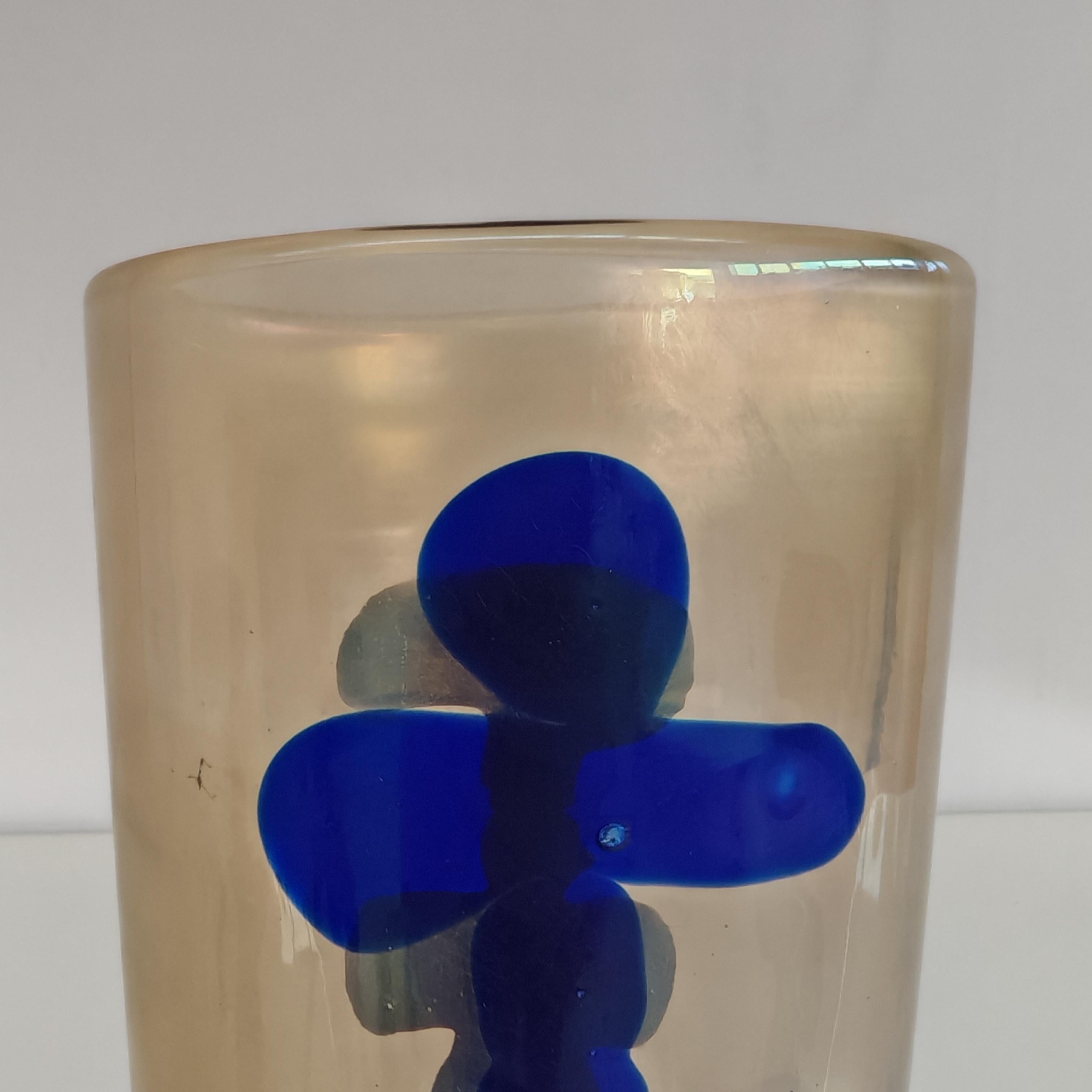 venini Fulvio Bianconi artistic murano vase series 