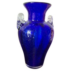Barovier vase in bulging Murano glass from 1940