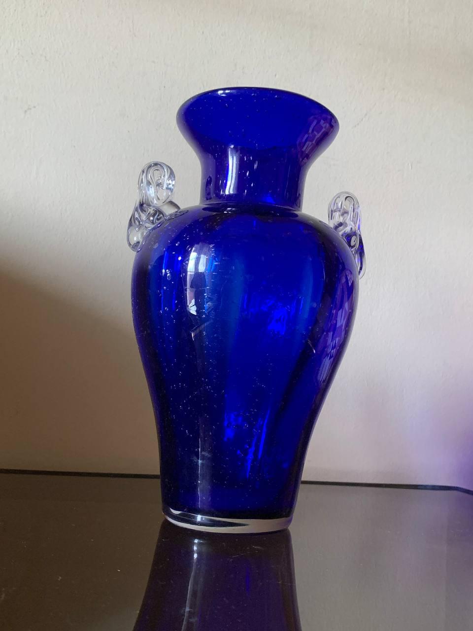 Barovier & toso vase à bulbe décoratif du xxe siècle Bon état - En vente à Palermo, IT