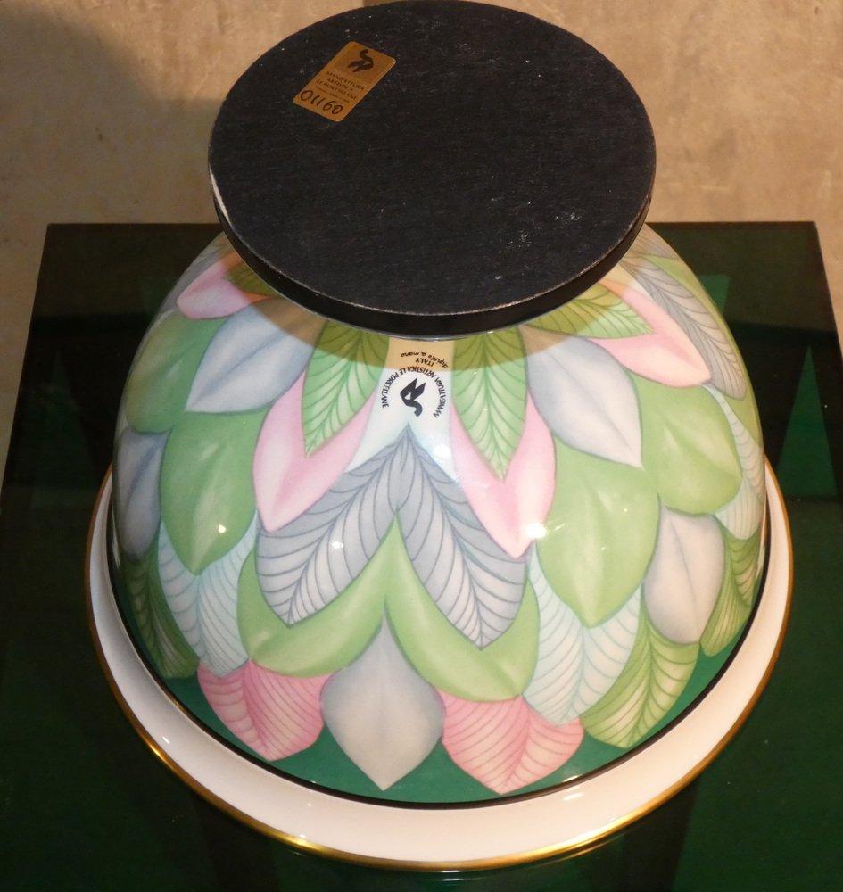 Fait main Vaso centrotavola di Manifattura Artistica Le Porcellane, Firenze en vente