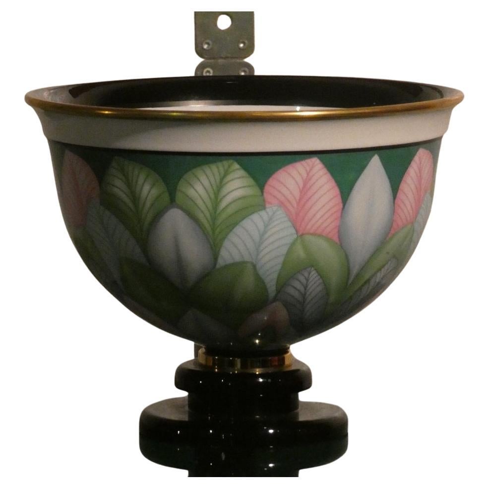 Vaso centrotavola di Manifattura Artistica Le Porcellane, Firenze en vente