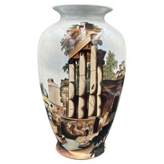 Vase Ceramic Decor Vecchia Faenza Design Modernism