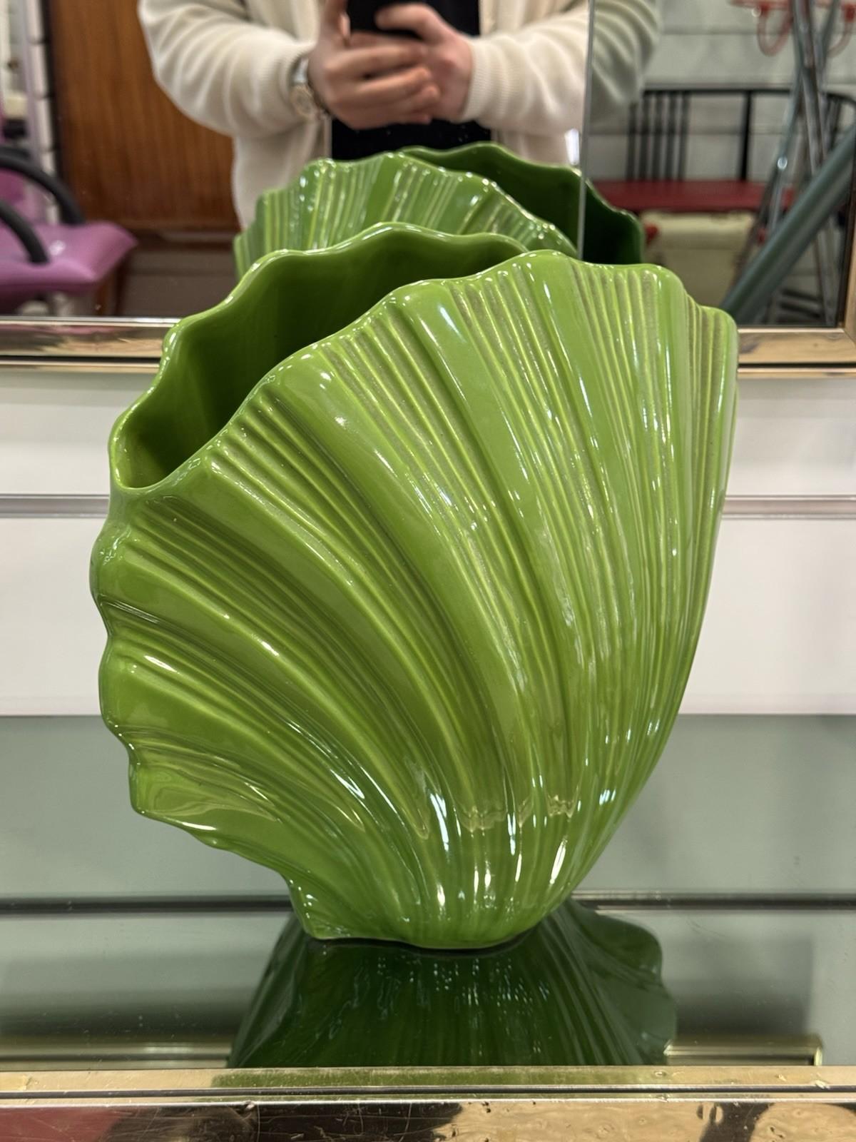 Regency Vase en céramique Este 70s Vintage Design Modernism