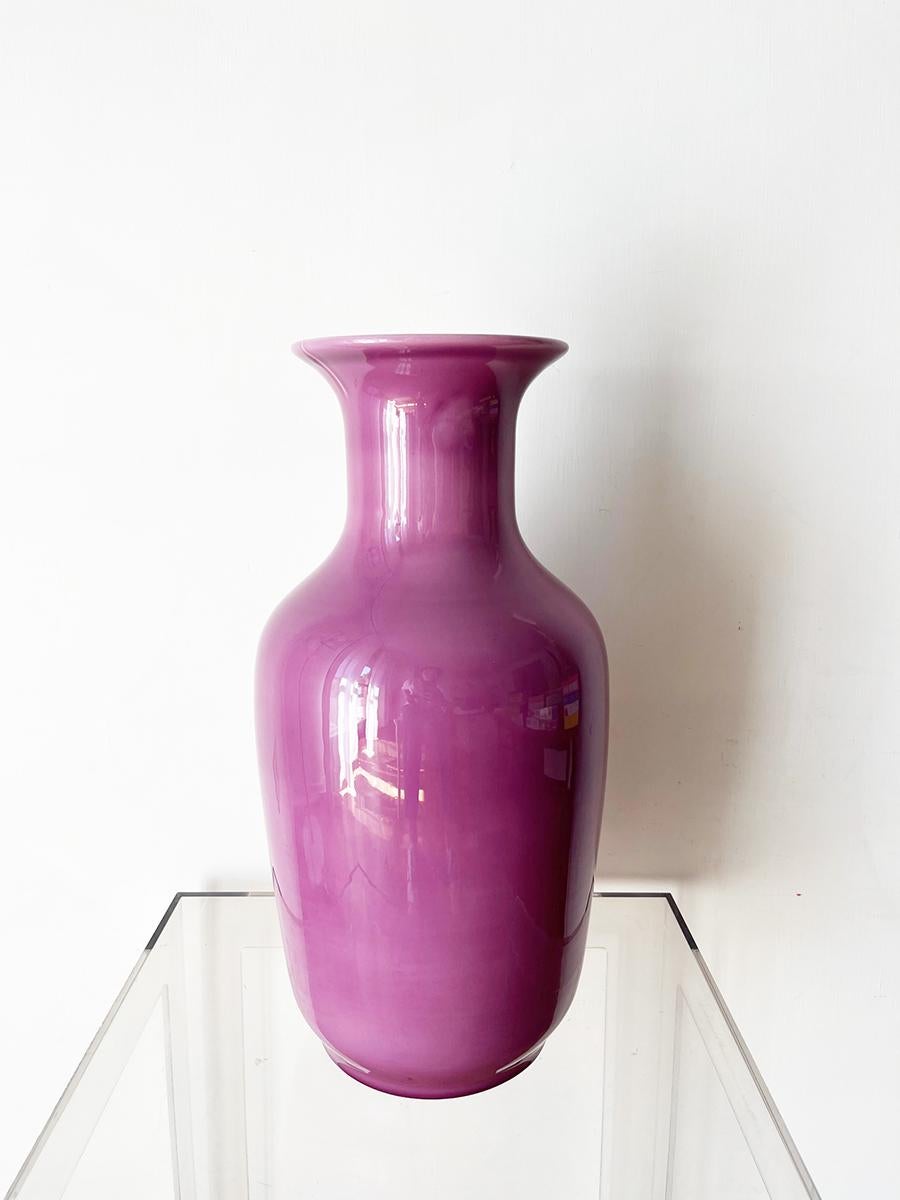 Vintage Mallow Ceramic Vase -Top Ceramic- For Sale 1