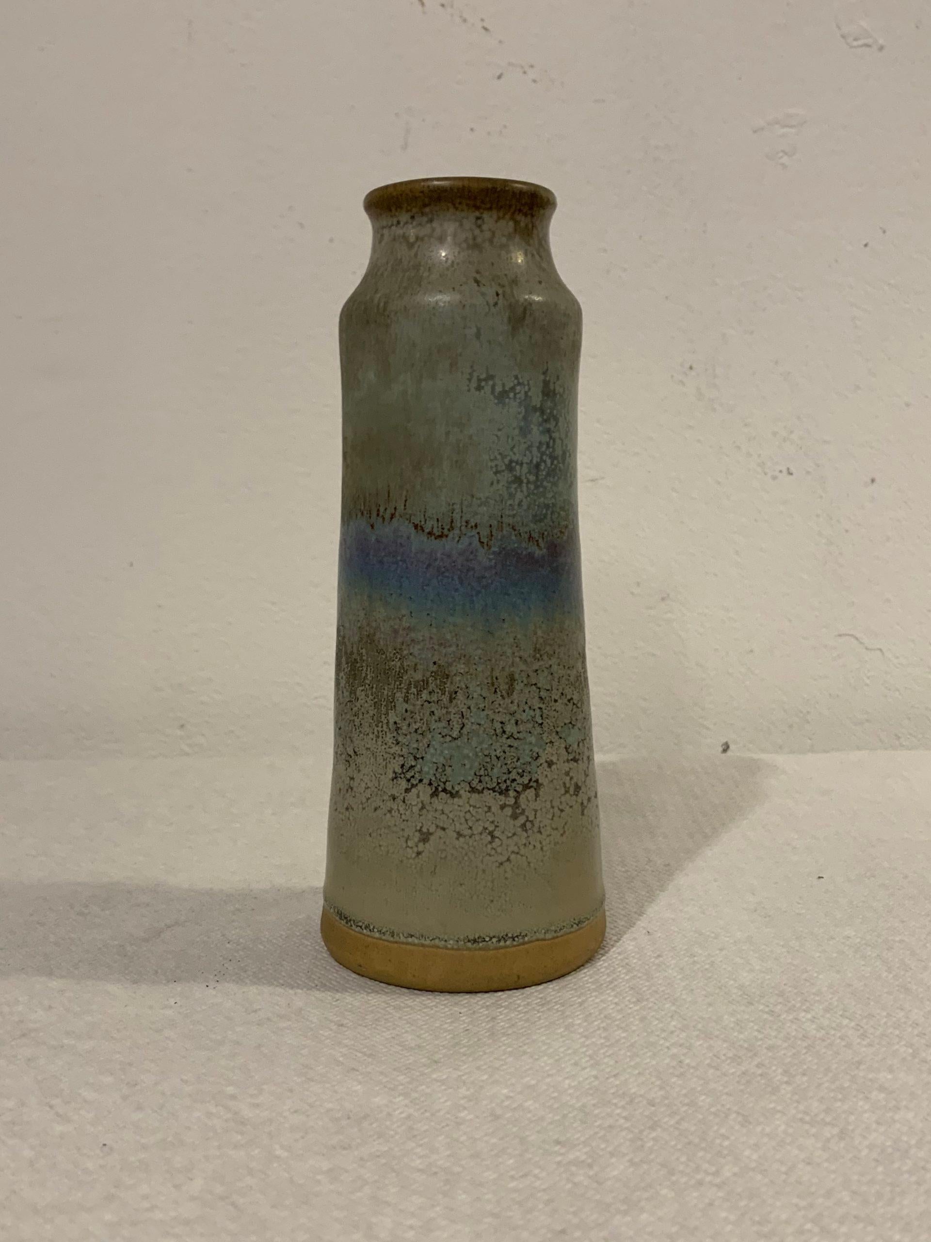 Metà XX secolo Vaso con tinta a sfumature, anni '60 in vendita