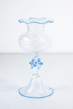 Vase, Murano blown glass bowl. Anni 60