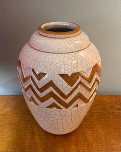 Art Deco 1930er Jahre zerbrochene Vase