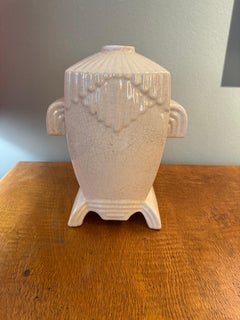 Craquele vase, France 1930