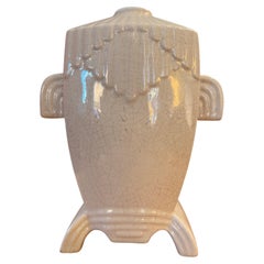 Craquele vase, France 1930