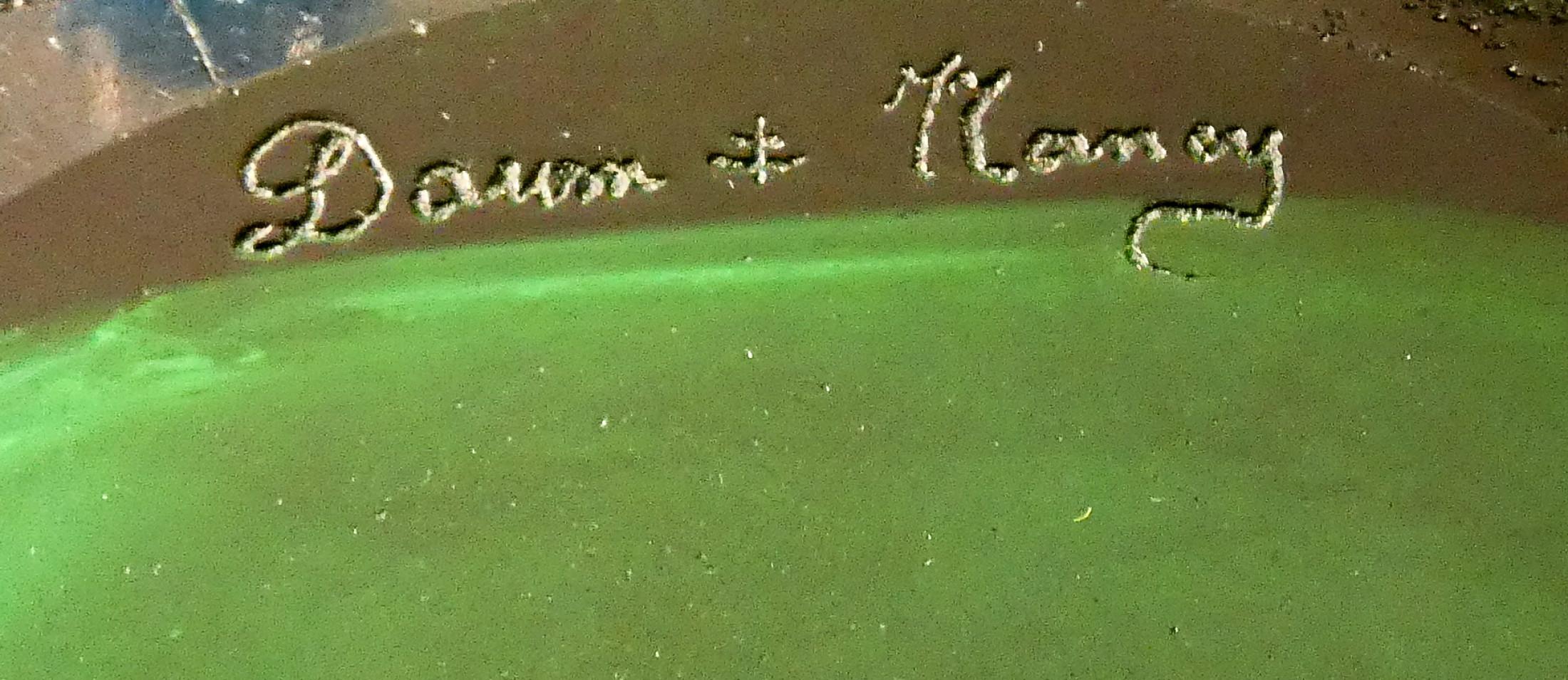 Vase DAUM Frères en verre soufflé et gravé à l'acide. Nancy, fin du XIXe siècle en vente 8