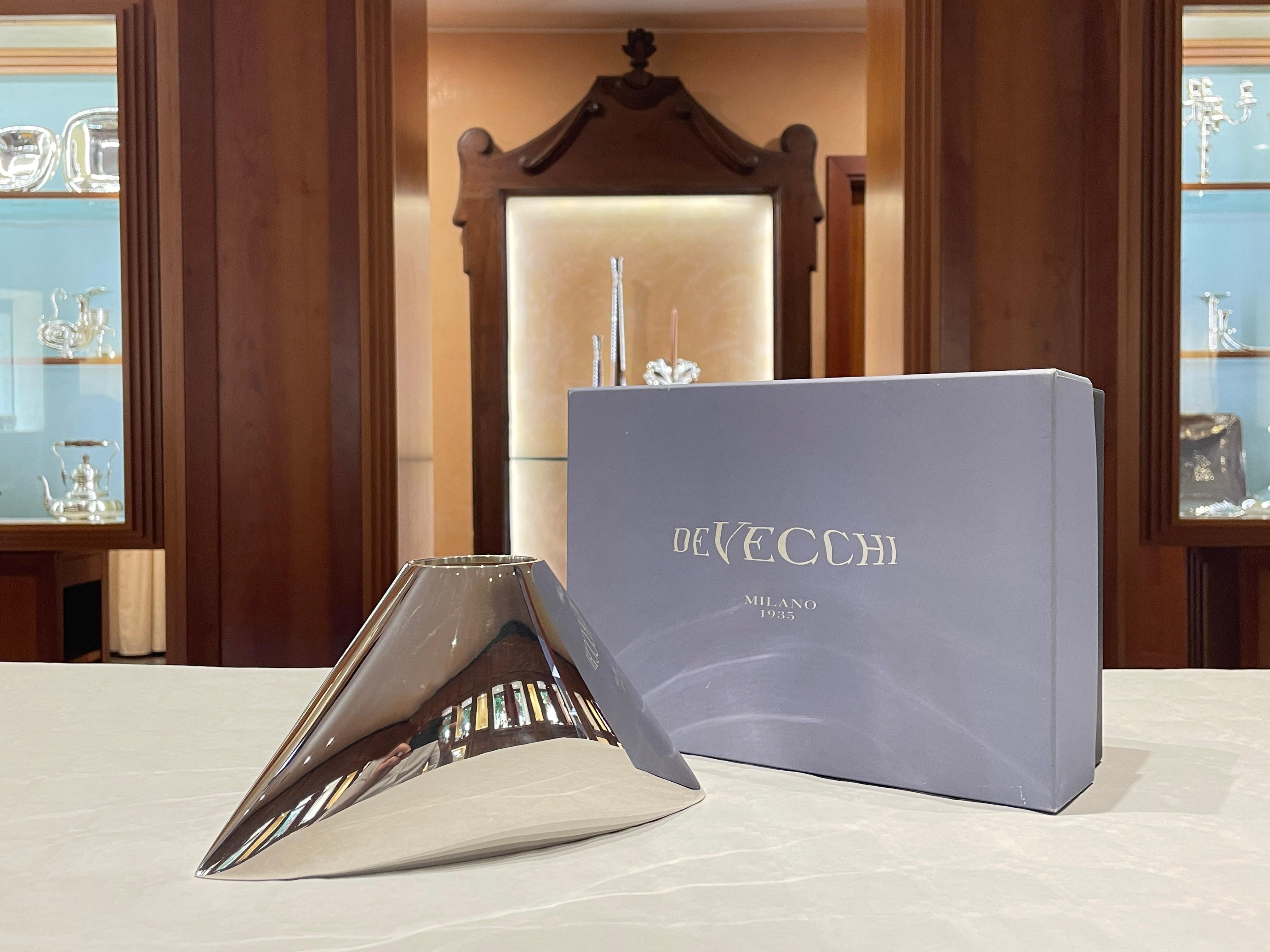 Vaso De Vecchi Milano 1935 in argento sterling 925 in vendita 4