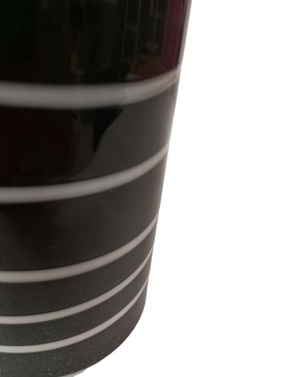 Vaso decorativo in vetro di Murano, Venezia Italia anni '90 im Angebot 3