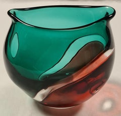 Vaso della serie carnevale di Archimede Seguso