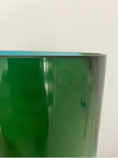 Vaso della serie Coreani di Tapio Wirkkala per Venini, 1988