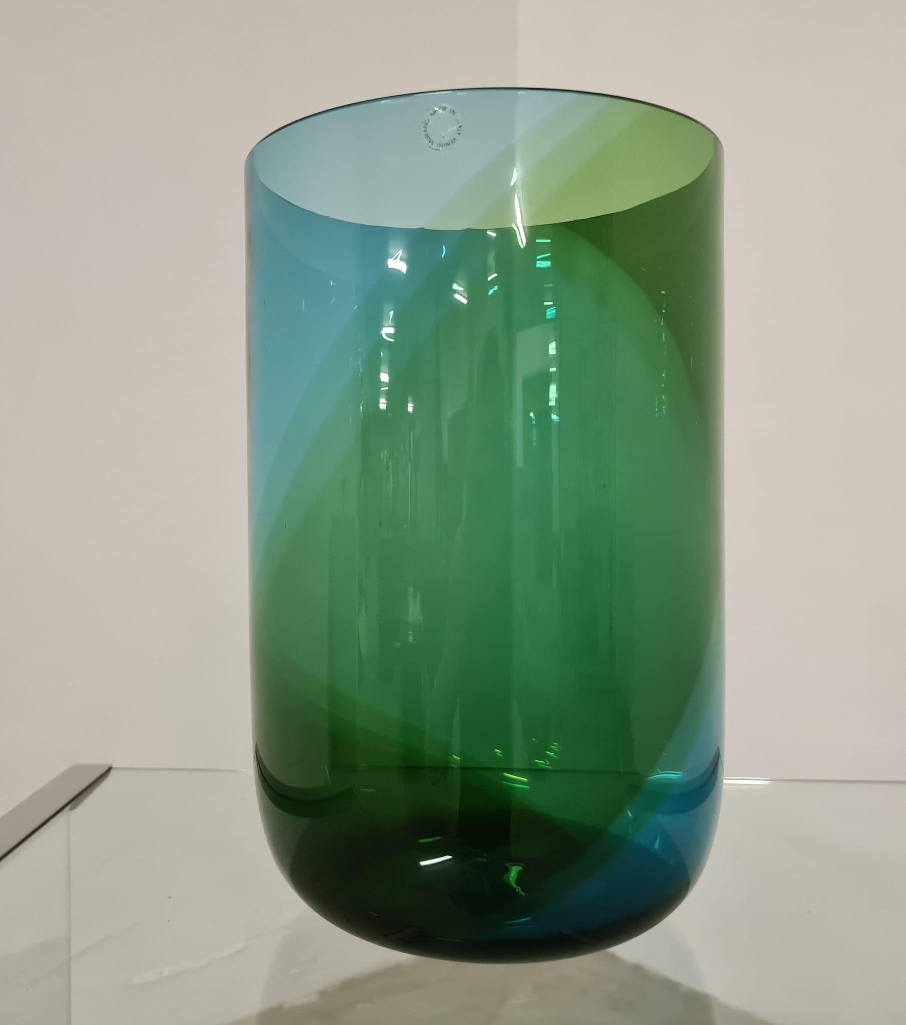 Vase from the Coreani series by Tapio Wirkkala for Venini For Sale 6