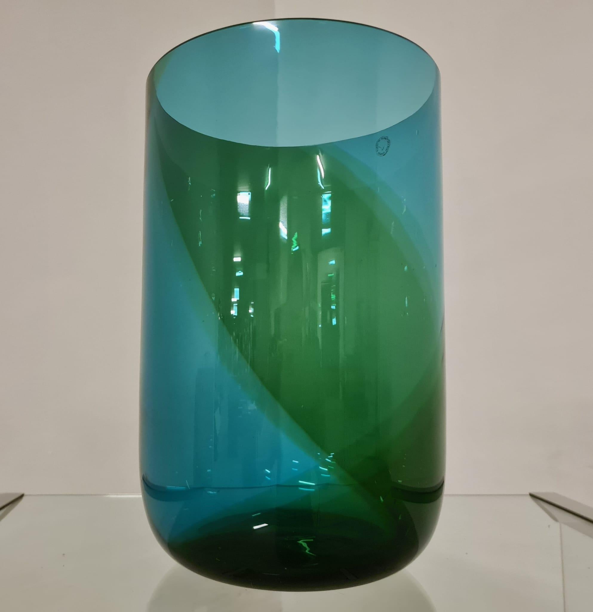 Murano Glass Vase from the Coreani series by Tapio Wirkkala for Venini For Sale