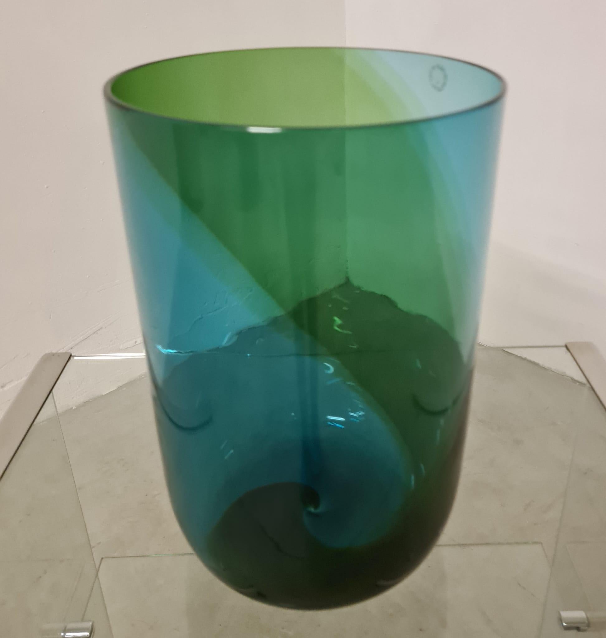 Vase from the Coreani series by Tapio Wirkkala for Venini For Sale 3