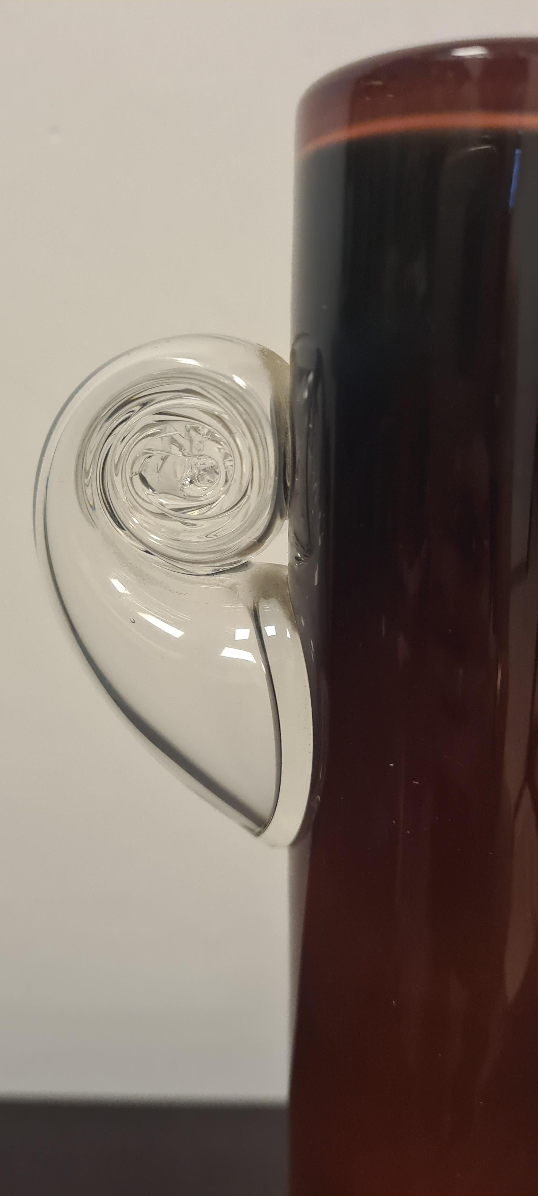Vase by Jerzy Słuczan-Orkusz for Tarnowiec. In Excellent Condition In Torino, IT