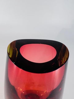 Seguso Vetri Darte, circa 1950 Murano vase