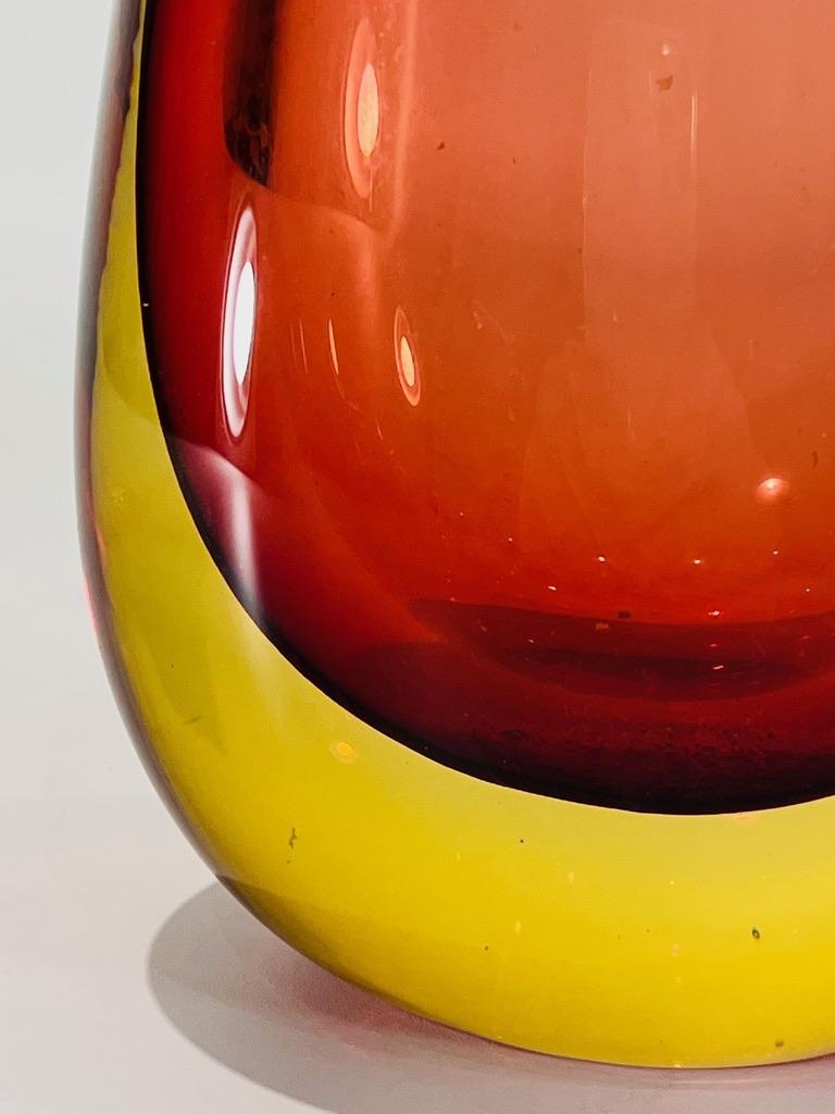 Seguso Vetri Darte, jarrón de Murano circa 1950 Italiano en venta