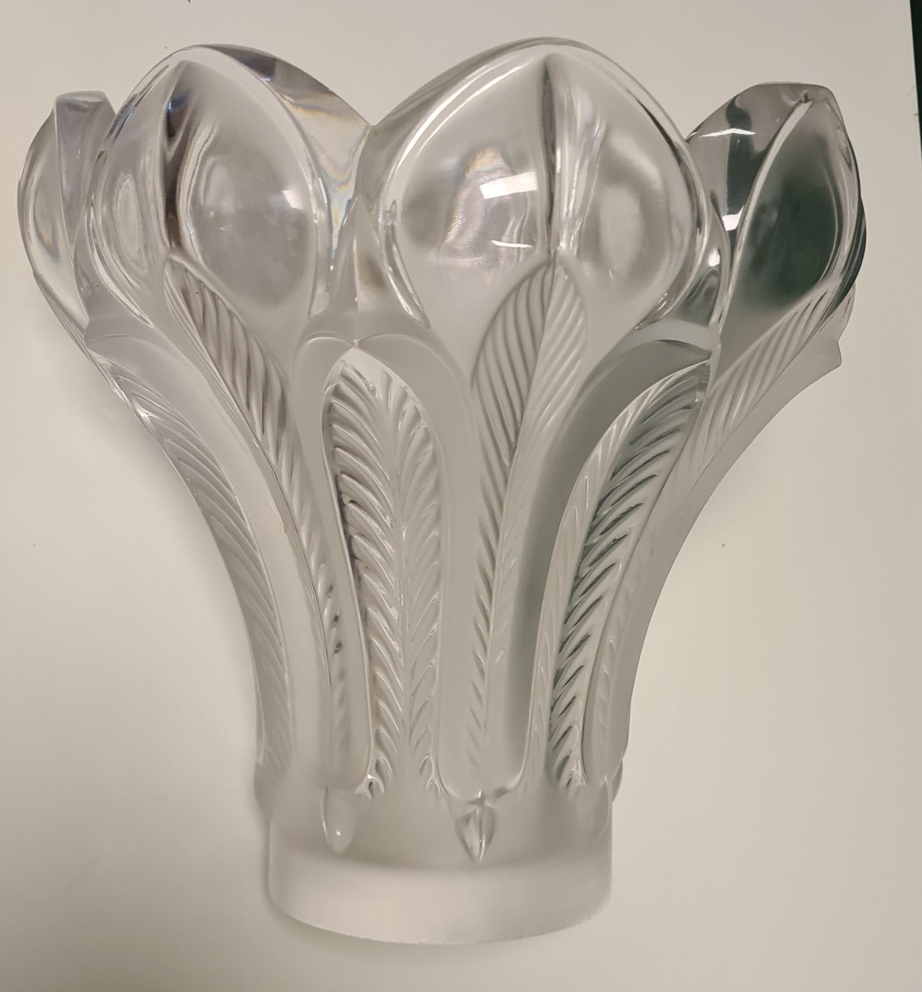 Vase Esna de Lalique en vente 1