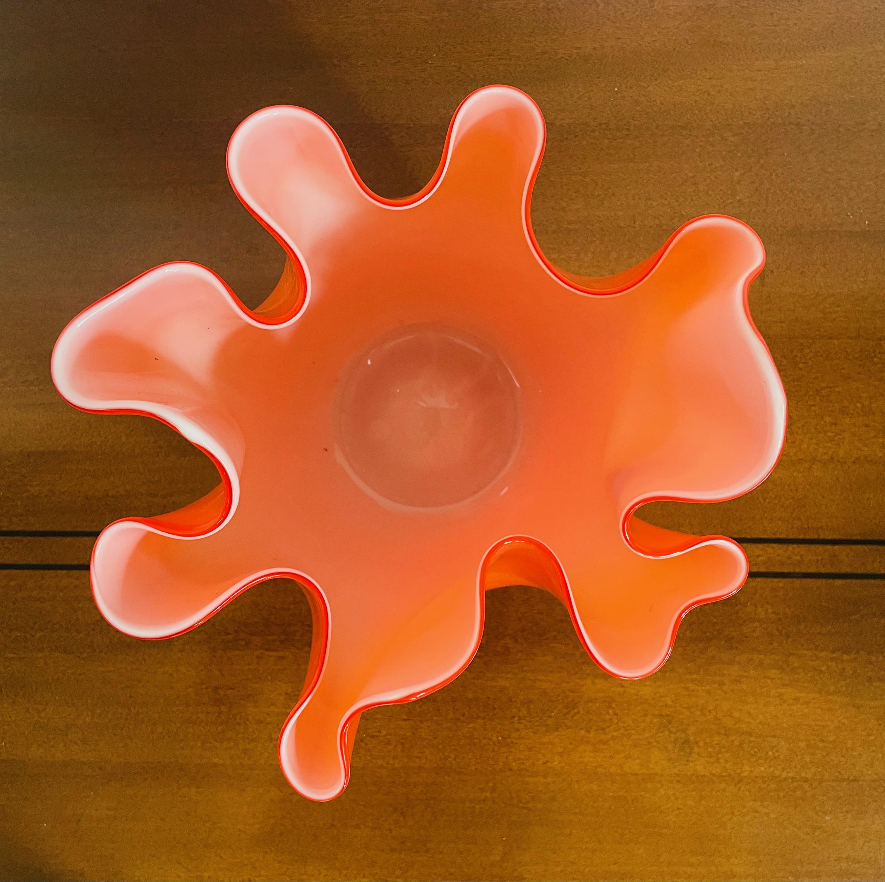Contemporain Vase Fazzoletto de Fulvio Bianconi pour Venini en vente