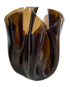 Vase Fazzoletto par Luigi Massoni pour Guzzini - 1970