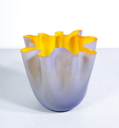 Vaso "Fazzoletto" VENINI, design originale di F. Bianconi. 2020