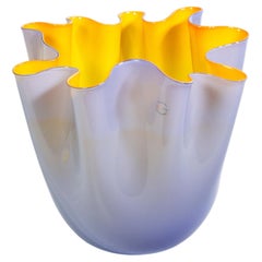 Vaso "Fazzoletto" VENINI, design originale di F. Bianconi. 2020