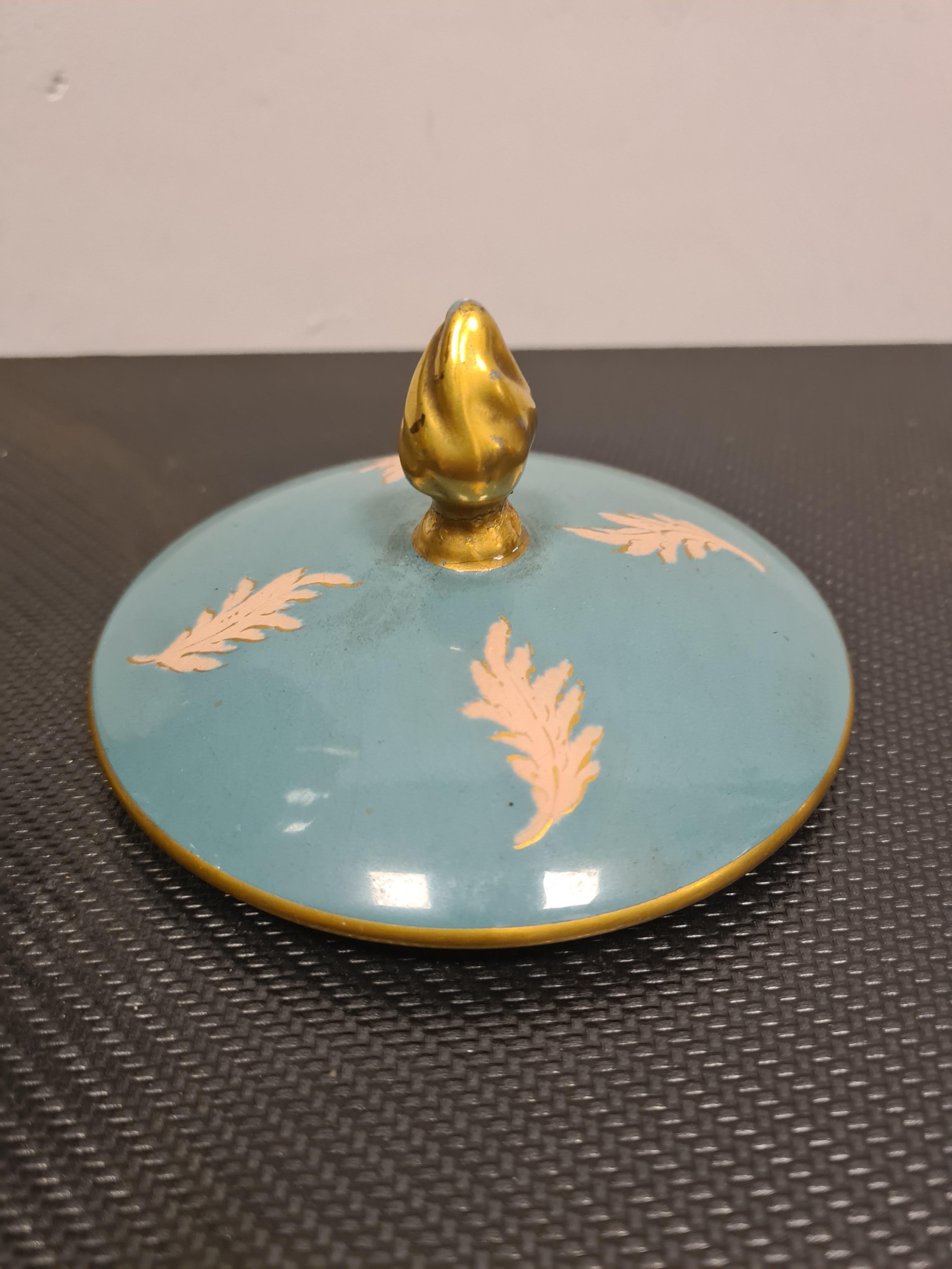 French art deco glazed ceramic vase early 1900' For Sale 4