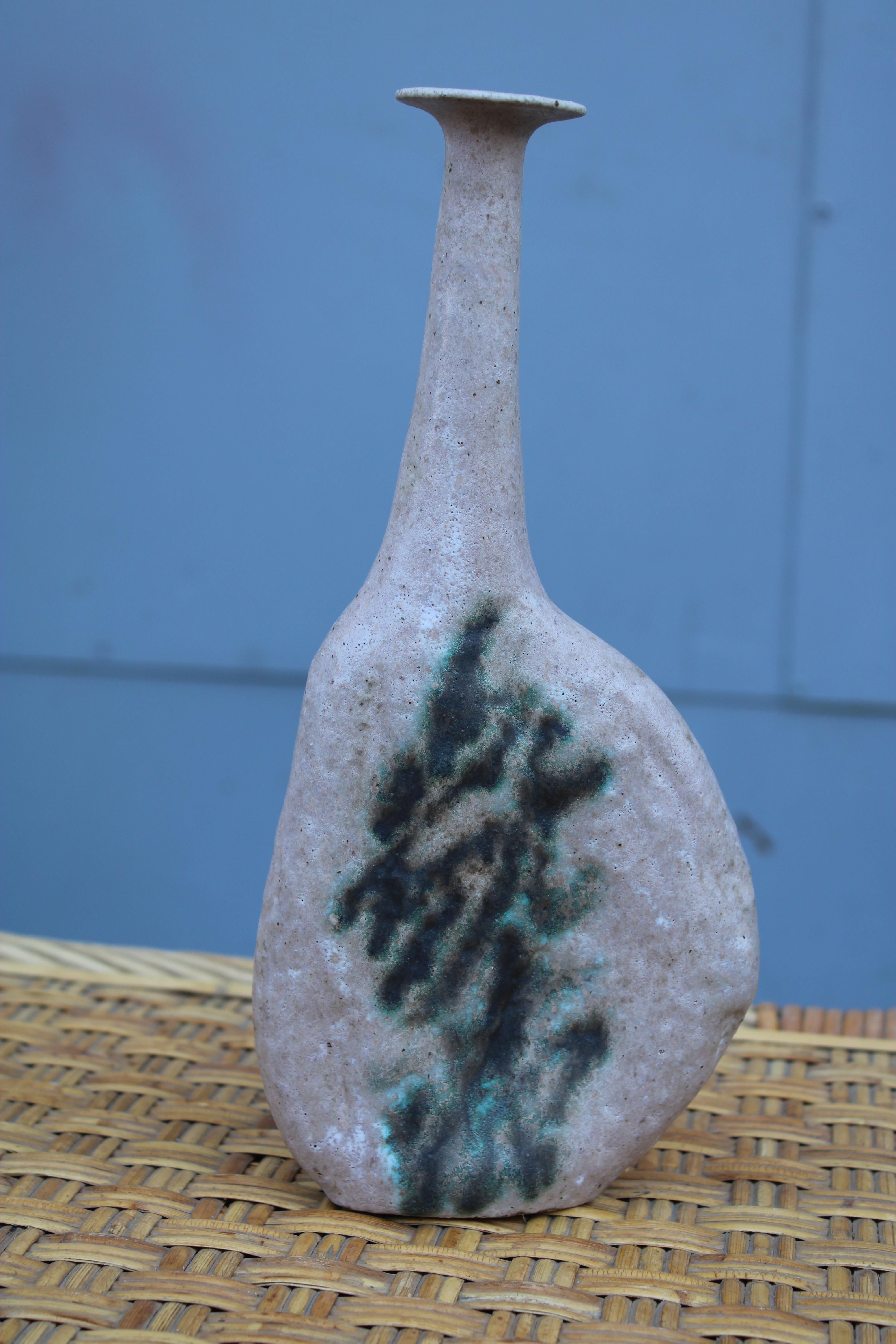 Vaso in Ceramica Guido Gambone Serie Sassi 
