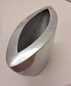 aluminum vase, 1990s
