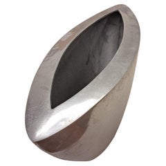 aluminum vase, 1990s