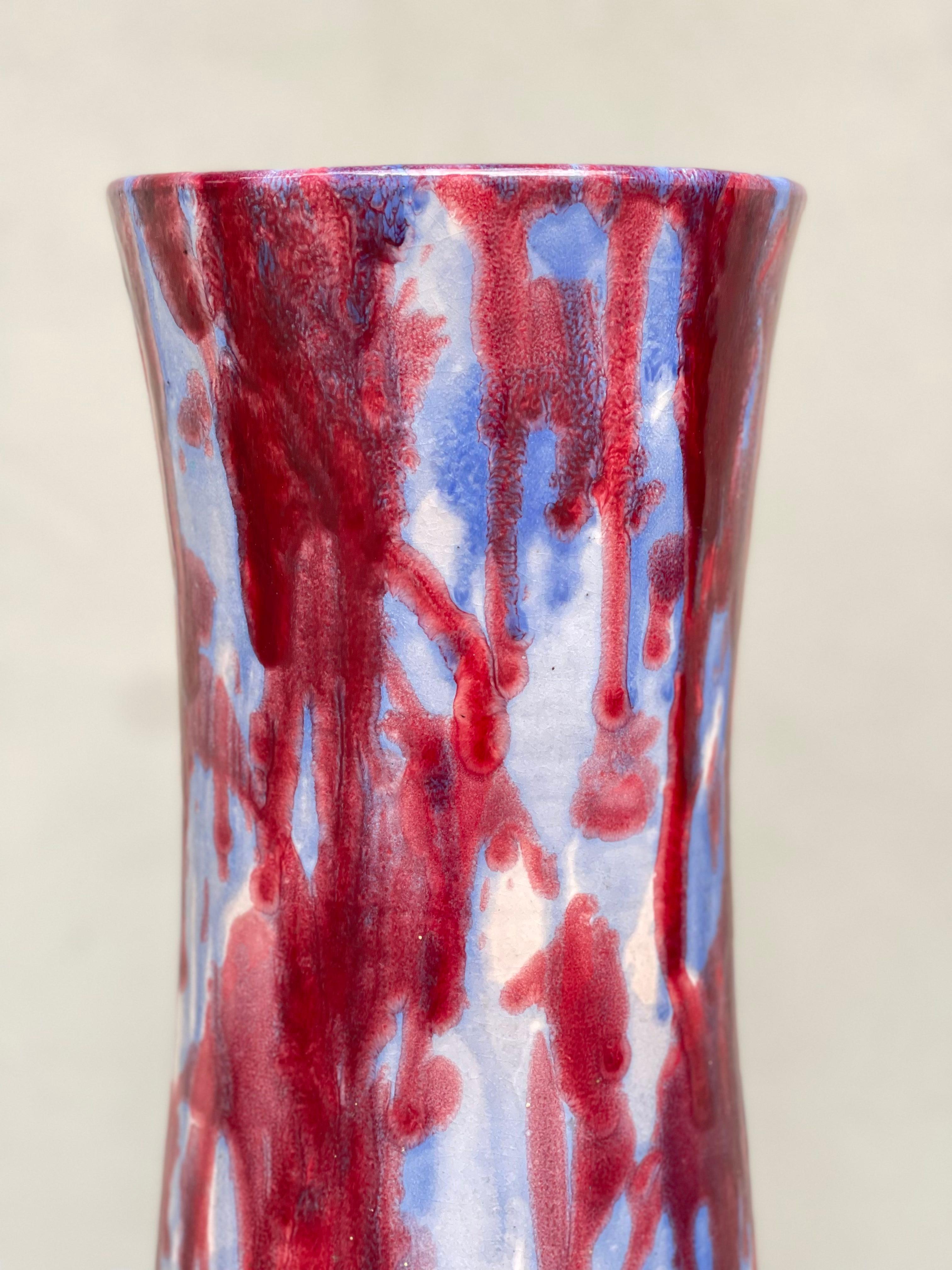 vaso in ceramica anni 60 - vintage - vase design - vase en céramique - ceramica Excellent état - En vente à Milano, MI