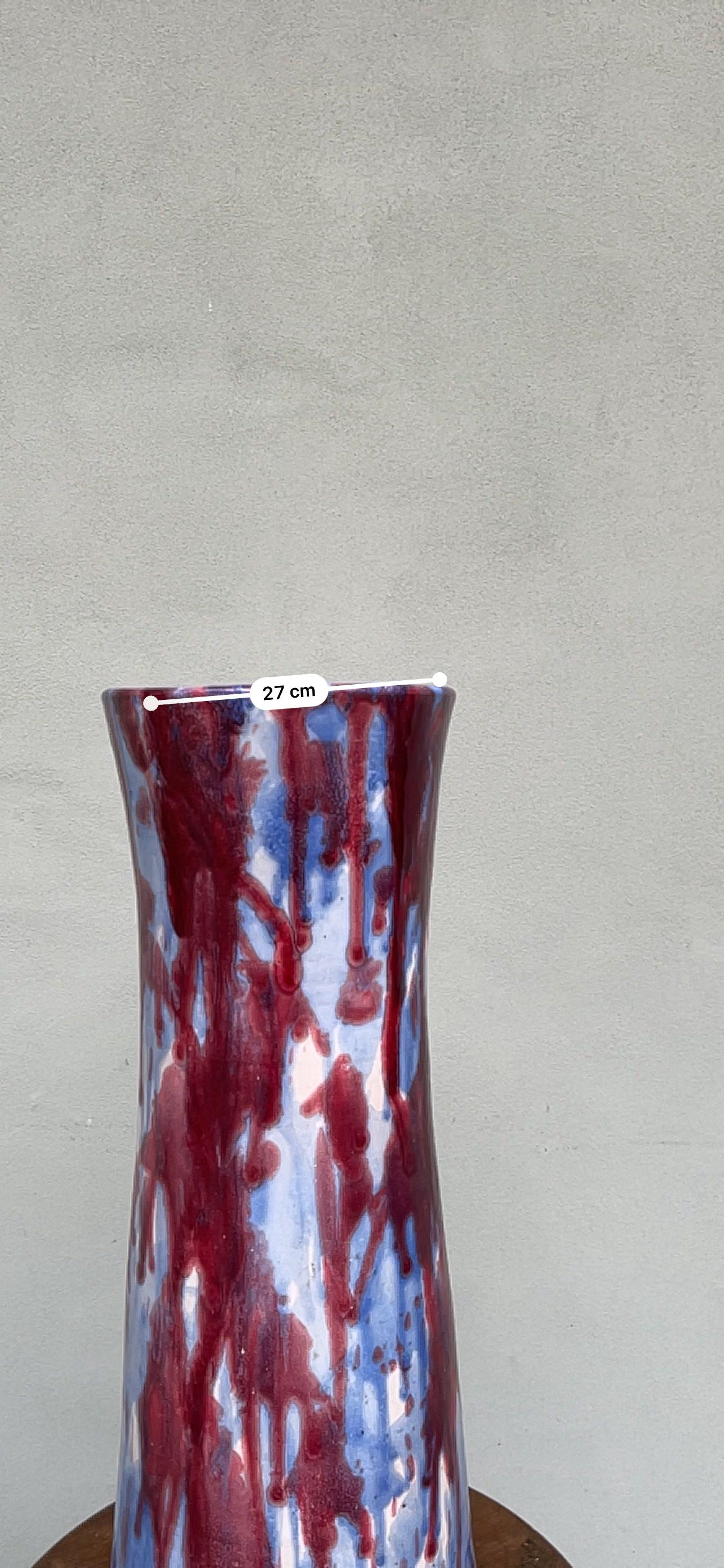 vaso in ceramica anni 60 - vintage - vase design - vase en céramique - ceramica en vente 1