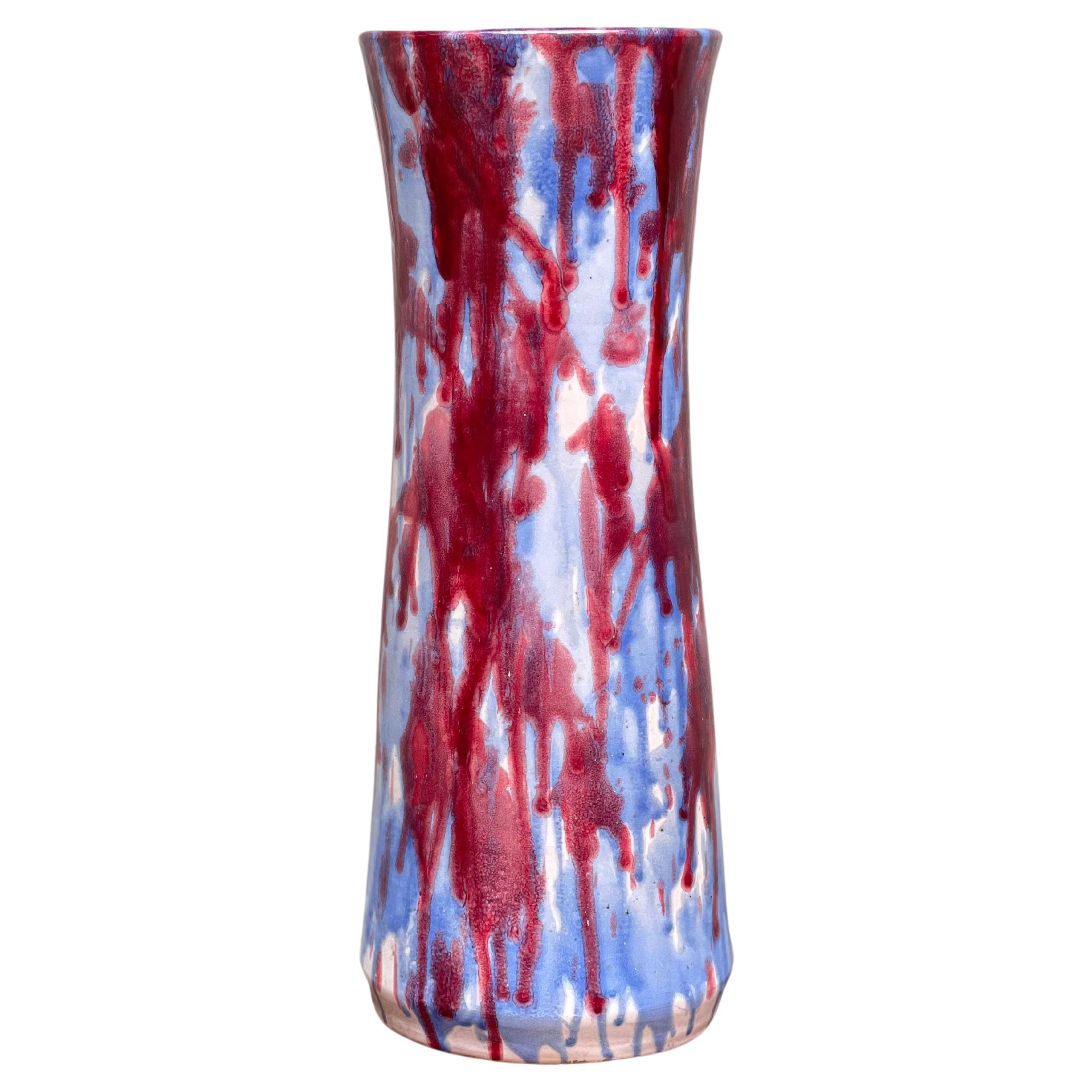 vaso in ceramica anni 60 - vintage - design vase - ceramic vase - ceramica For Sale