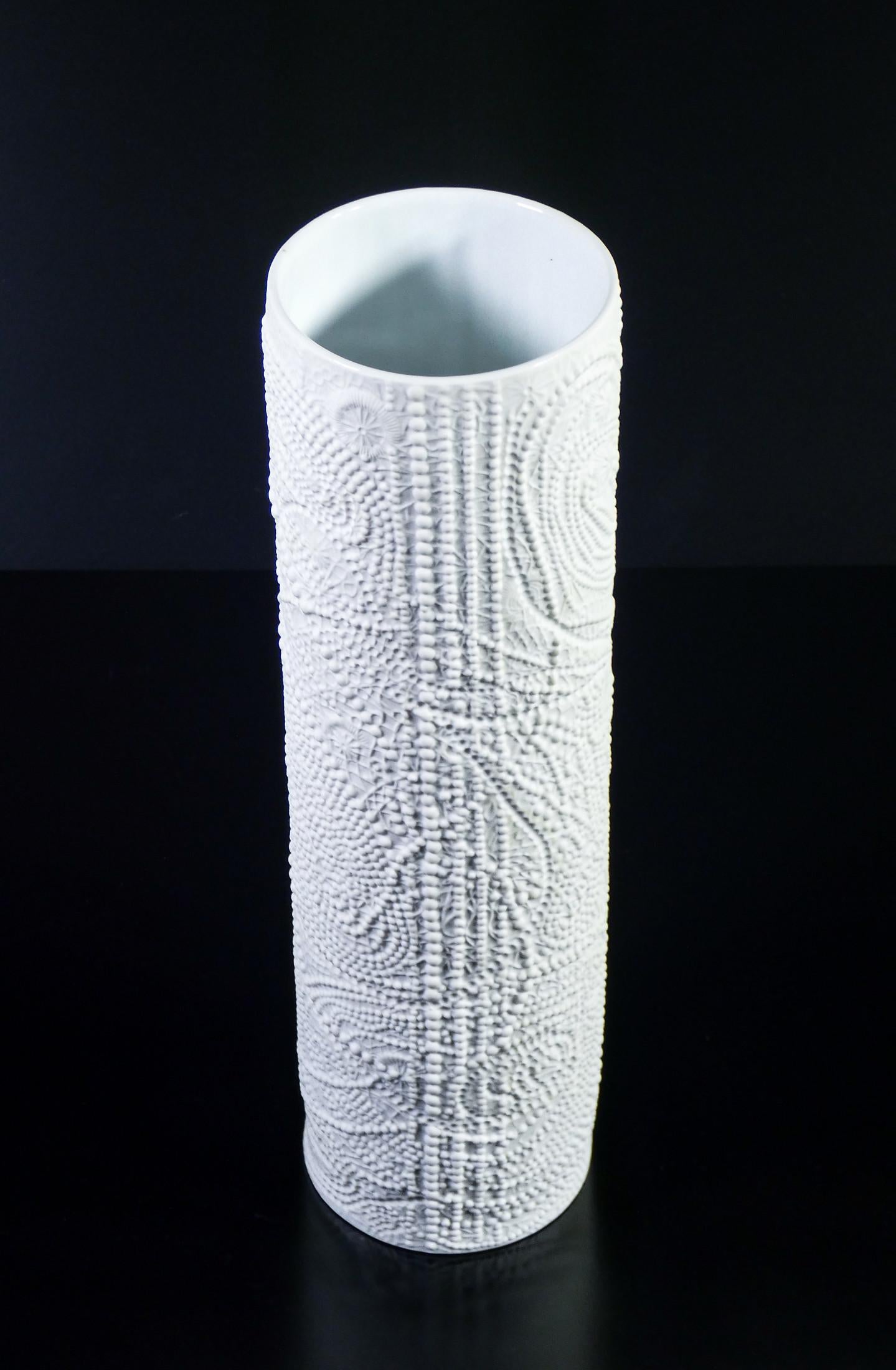 Ceramic Biscuit ceramic vase design ROSENTHAL Studio Linie. Germany, 1990s For Sale