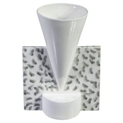 Vaso in ceramica design Aldo CIBIC per IGEA. Italia, Anni 80