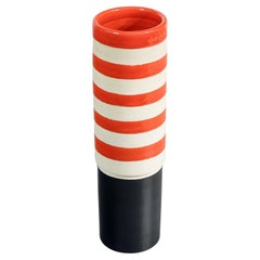 Vaso in ceramica design Ettore SOTTSASS, edizione Giovanni MASONI. 1957/2001