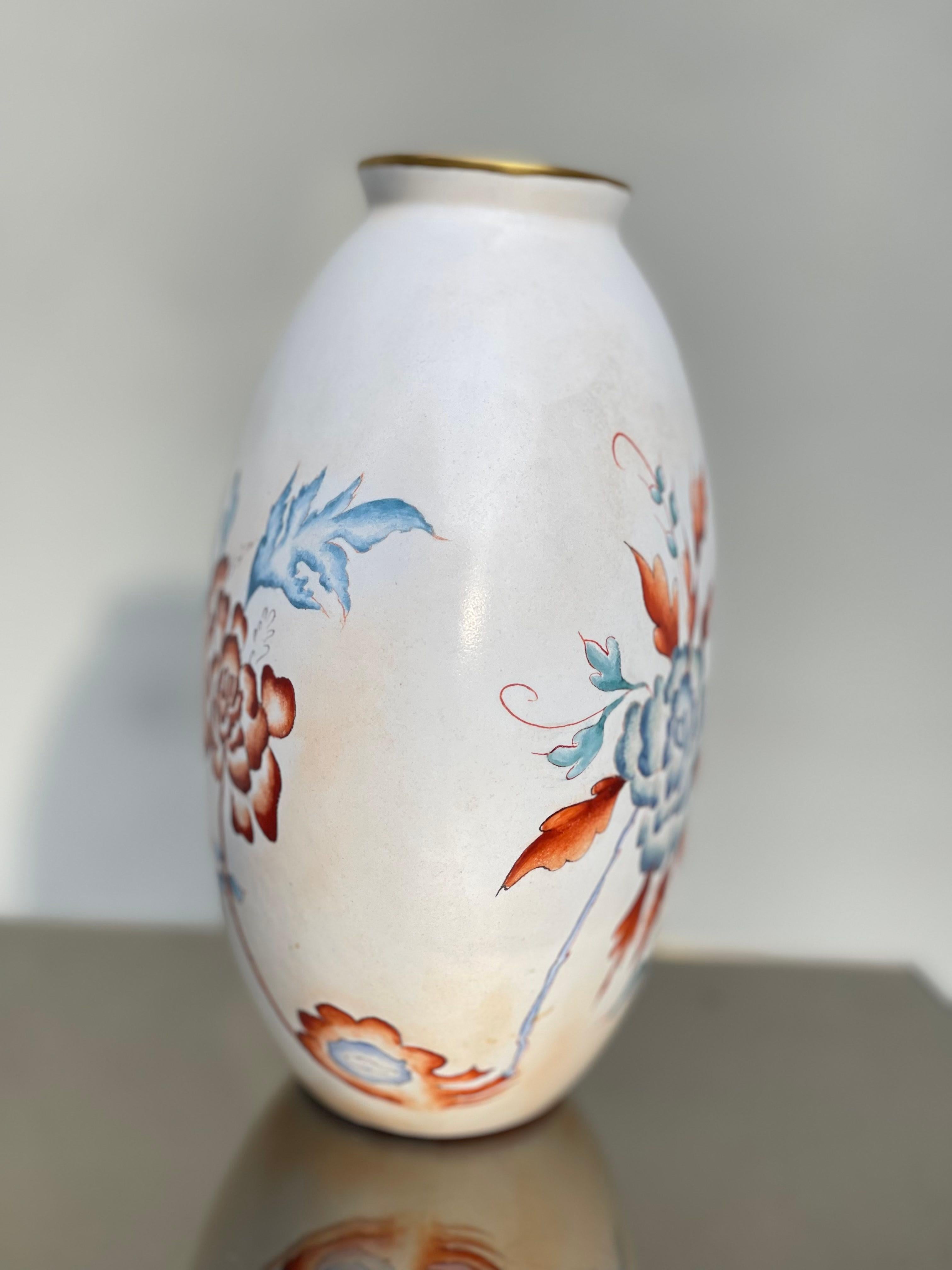 Mid-20th Century Vaso in Ceramica - Guido Andlovitz - Ceramica - Produzione Lavenia - 1950 For Sale