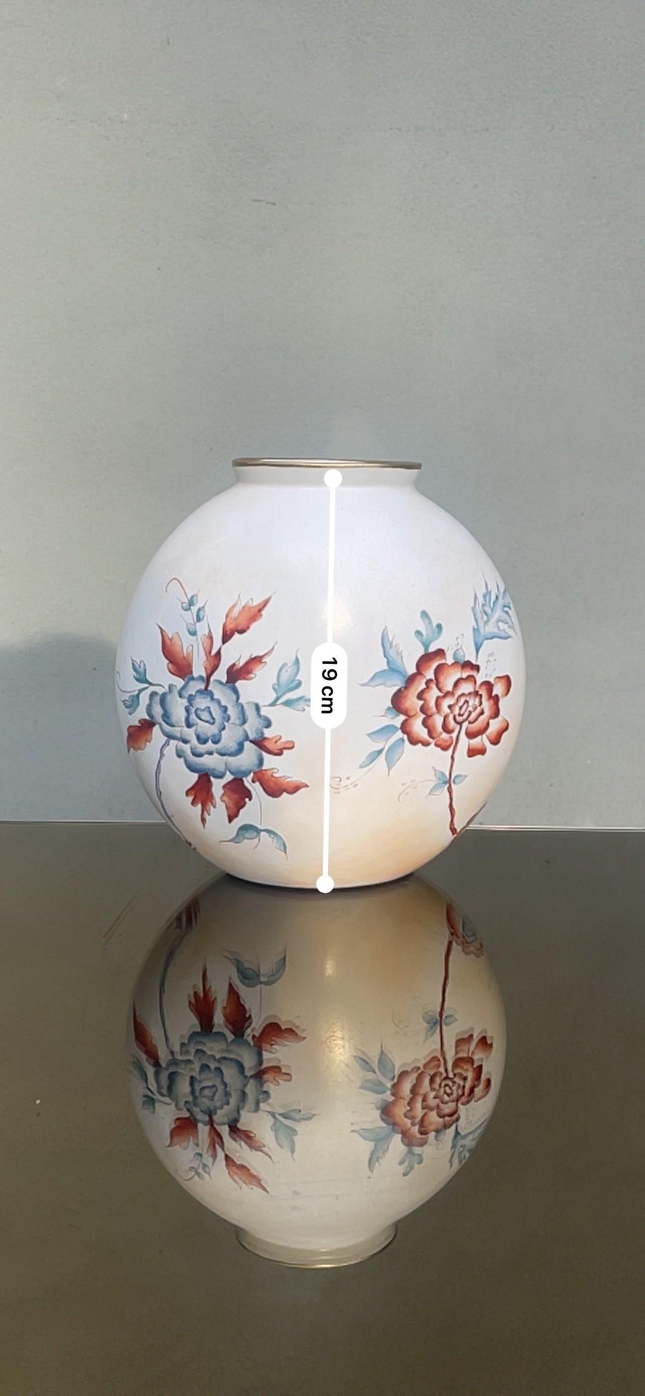 Vaso in Ceramica - Guido Andlovitz - Ceramica - Produzione Lavenia - 1950 For Sale 4