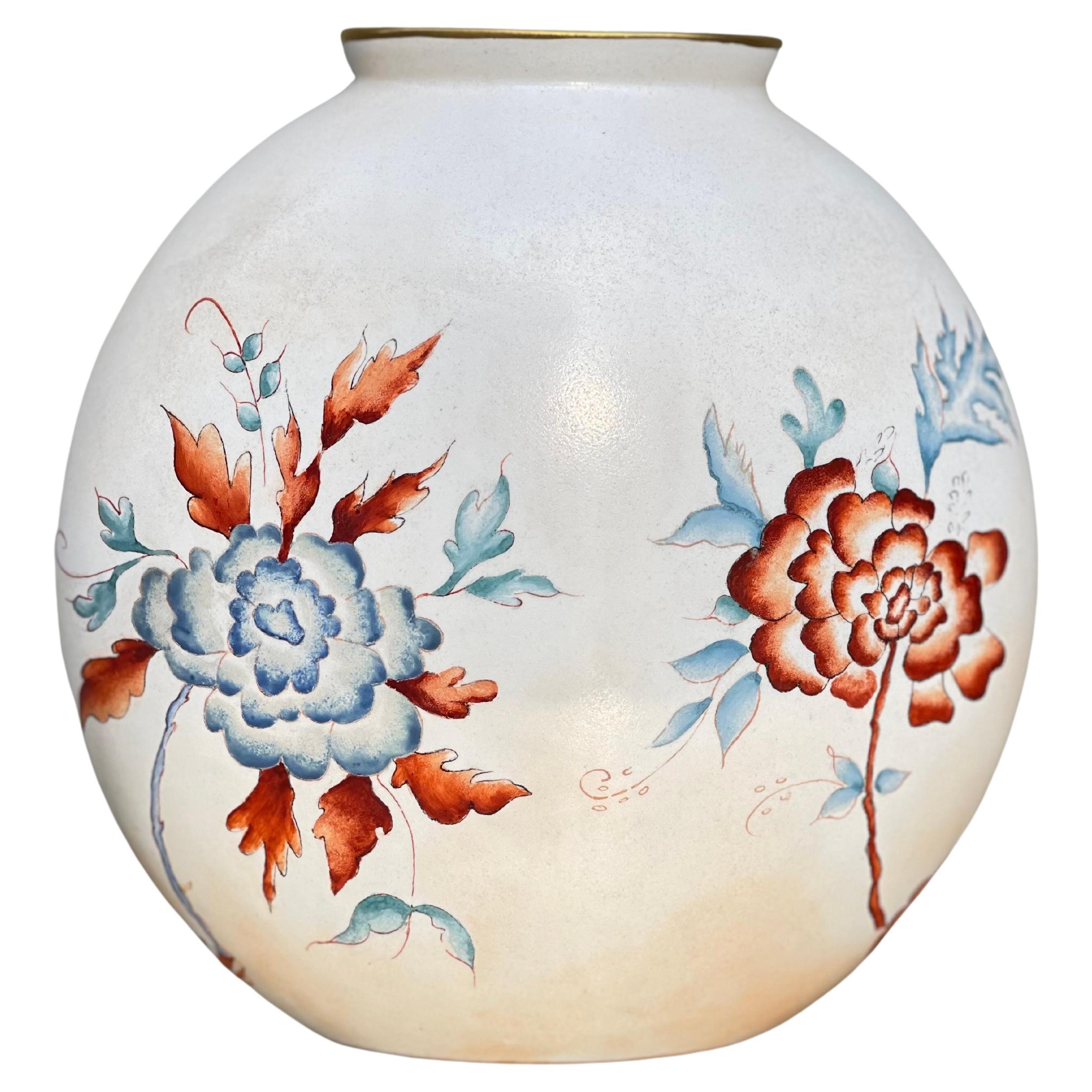 Vase en céramique - guido etlovitz - céramique - production lavenia - 1950