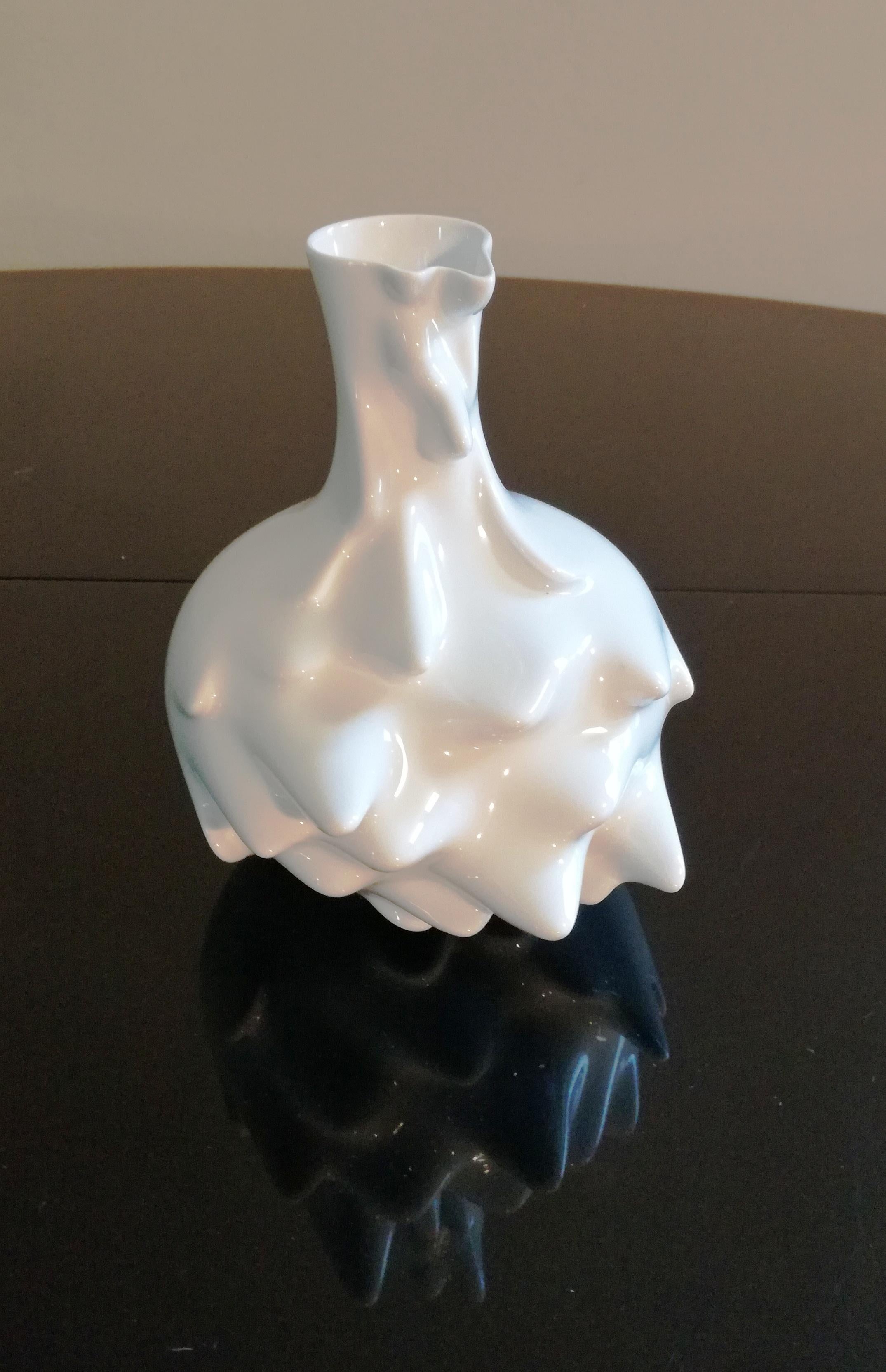 Vaso in Ceramica Rosenthal, Mod. Fast. by Cedric Ragot For Sale 1